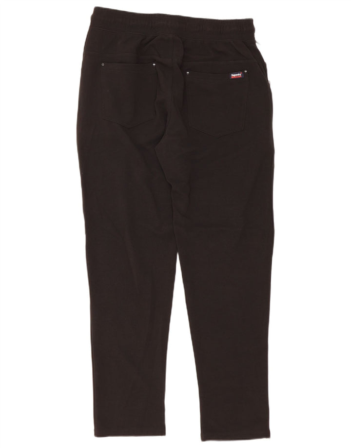 Pantaloni da tuta da uomo Superdry medi neri