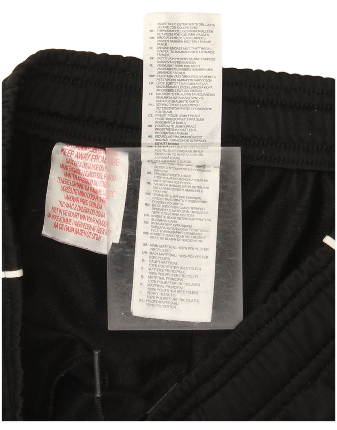 Pantaloni da tuta da ragazzo Adidas Joggers 11-12 anni Poliestere nero