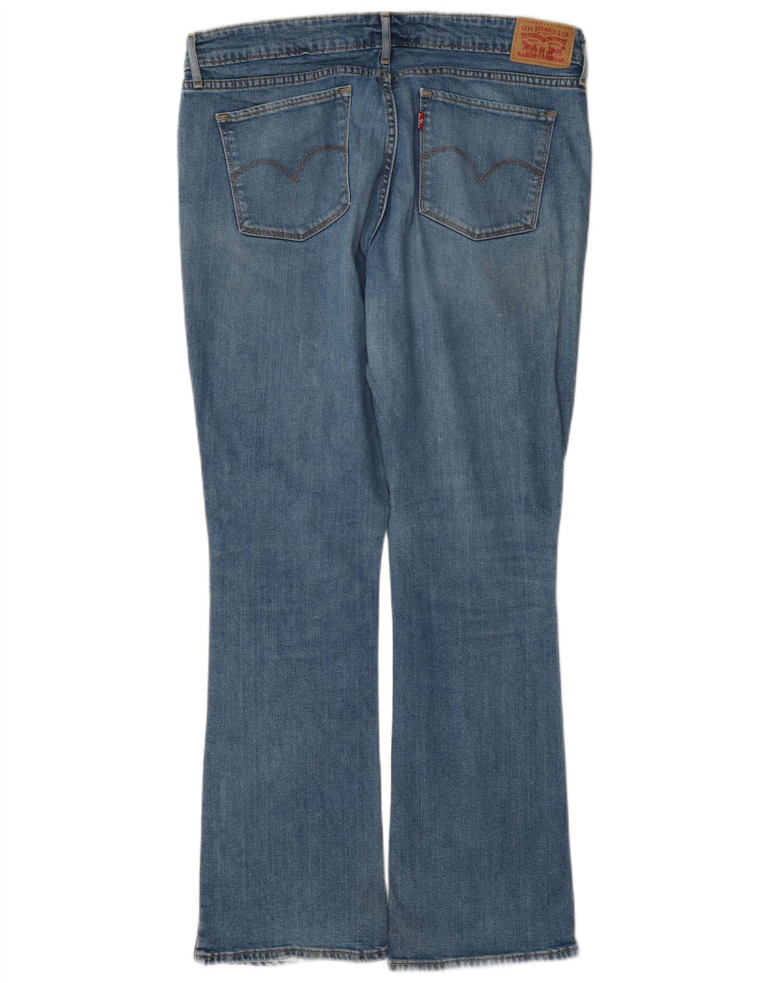 Jeans Levi's 715 Bootcut da donna W32 L30 in cotone blu