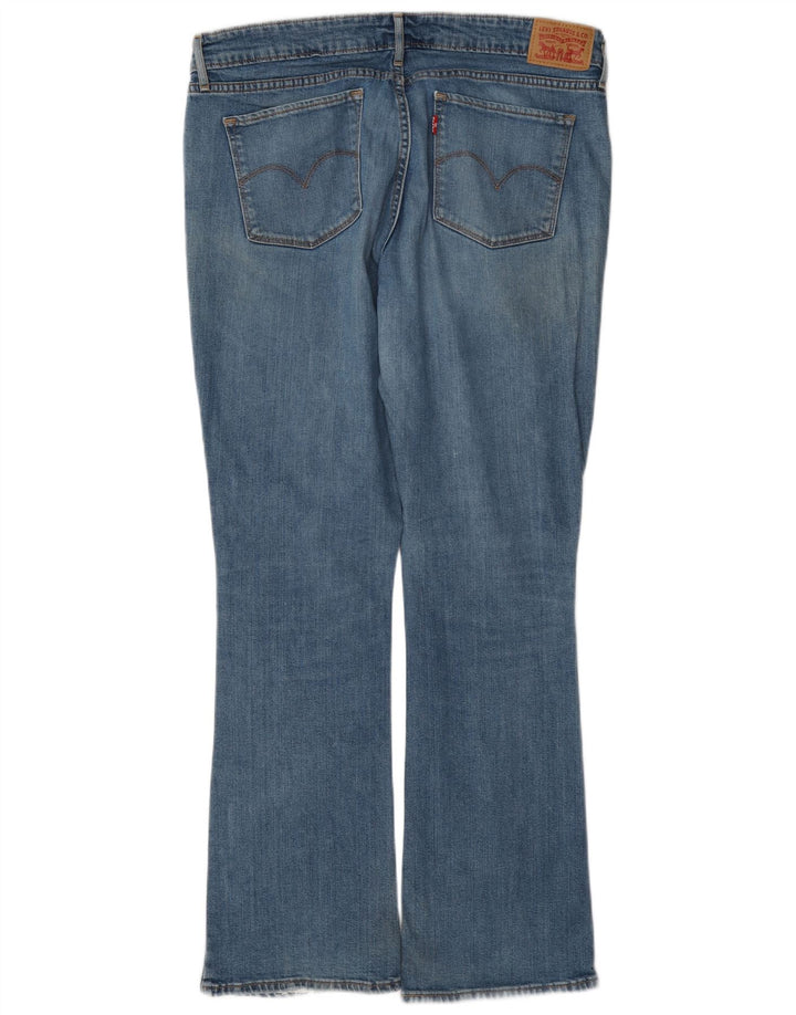 Jeans Levi's 715 Bootcut da donna W32 L30 in cotone blu