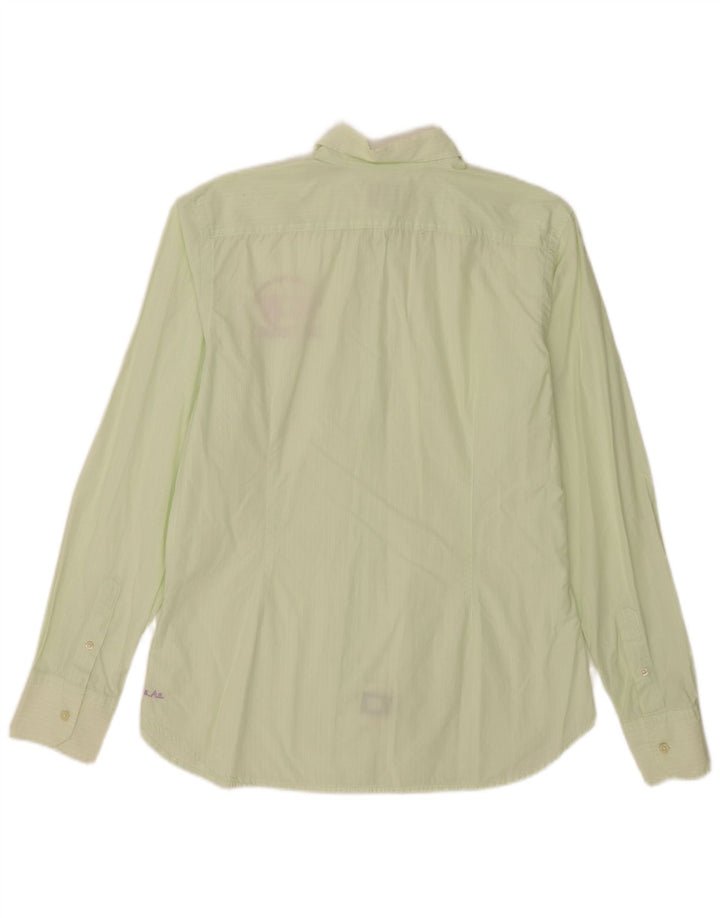 Camicia Uomo La Martina Large Verde Cotone