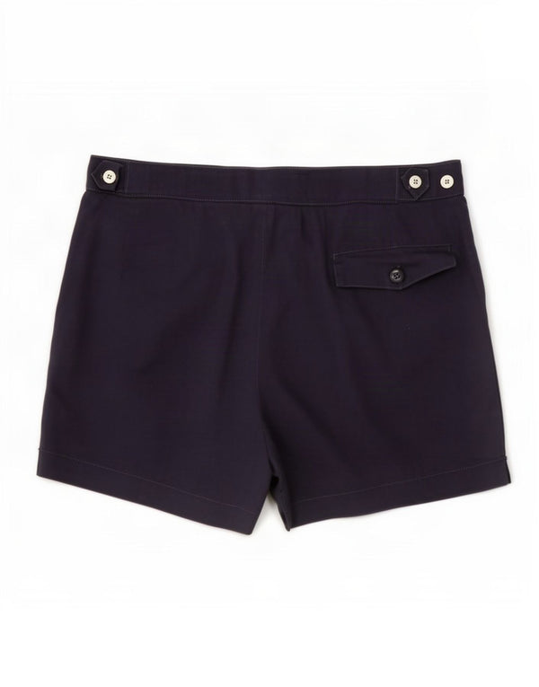 AUSTRALIAN L'ALPINA Pantaloncini chino con pegging da uomo IT 54 2XL W36 Blu Navy