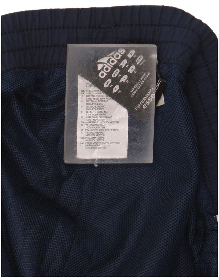 Pantaloncini sportivi ADIDAS da uomo Climalite medio poliestere blu navy