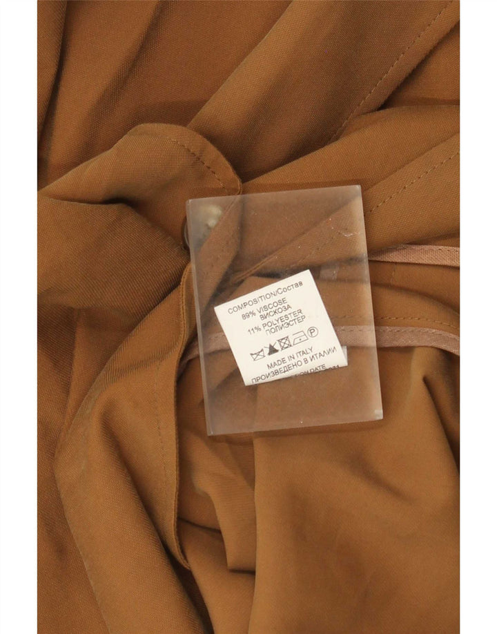 Giacca blazer senza maniche da donna a 2 bottoni Caterina IT 44 Beige medio