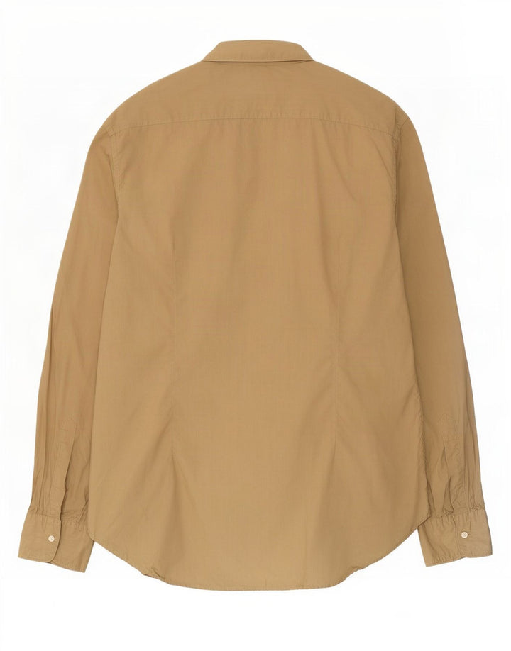 Camicia da uomo Aspesi taglia 41 16 grande cotone kaki