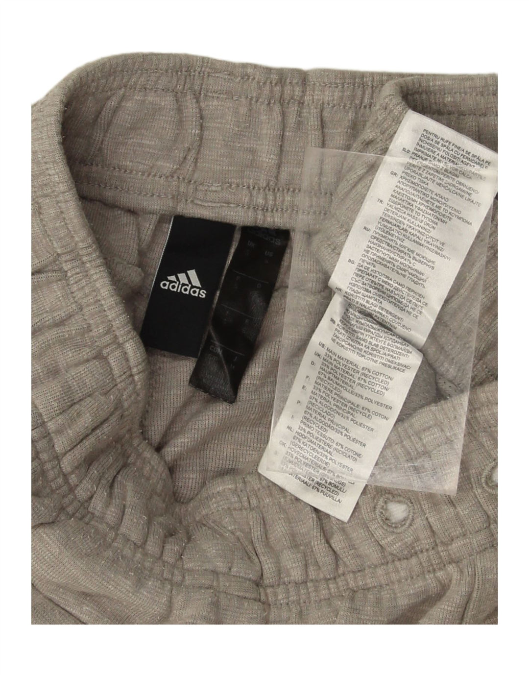 ADIDAS Mens Sport Shorts Small  Grey Cotton Vintage Adidas and Second-Hand Adidas from Messina Hembry 
