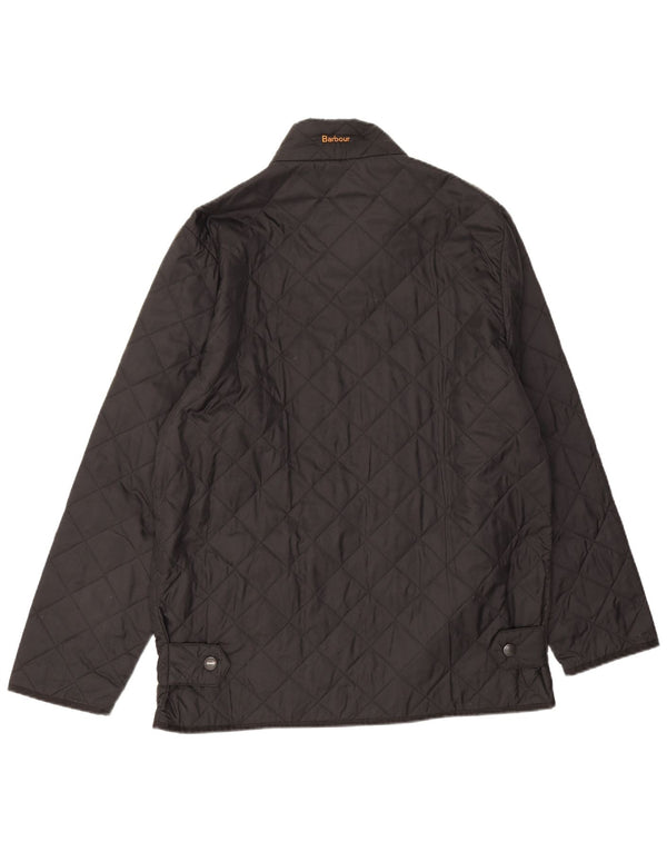 Giacca trapuntata da uomo Barbour UK 38 media nera in poliammide