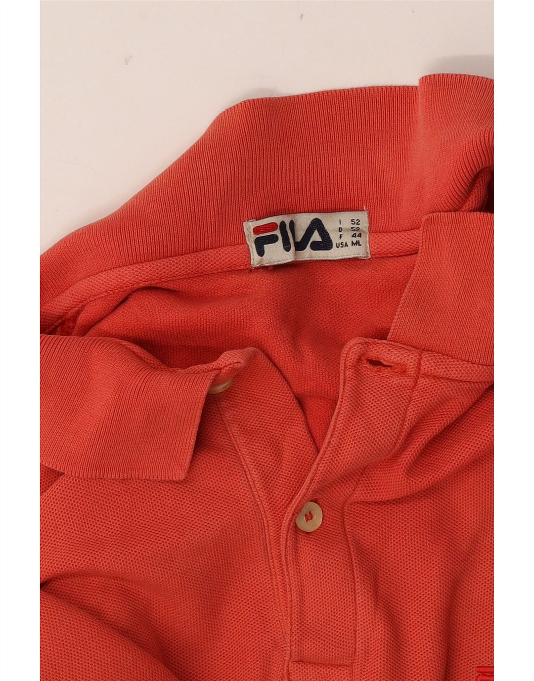 Polo da uomo Fila IT 52 Large rossa