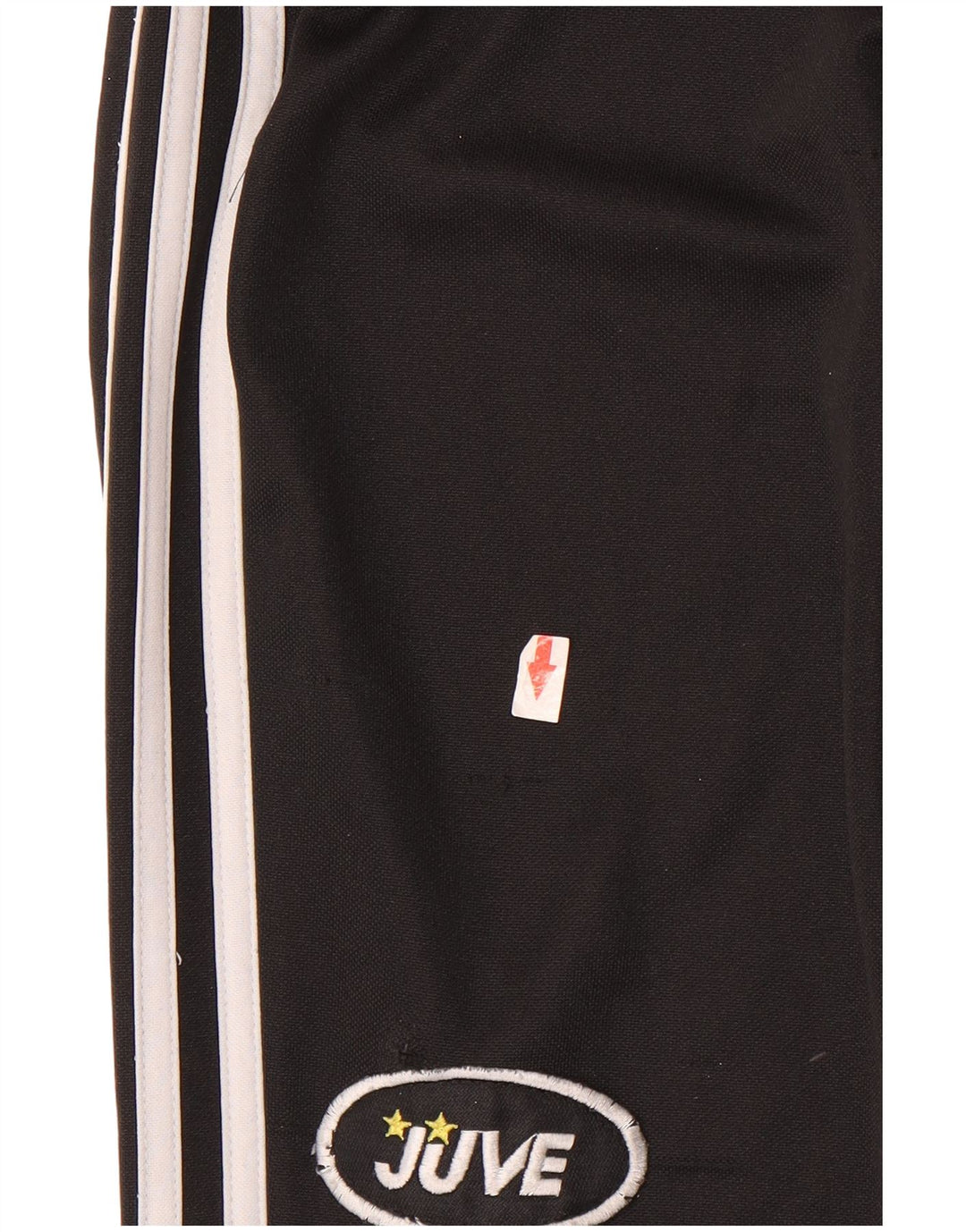 Pantaloni da tuta grafica Adidas da uomo Juventus piccoli in poliestere nero