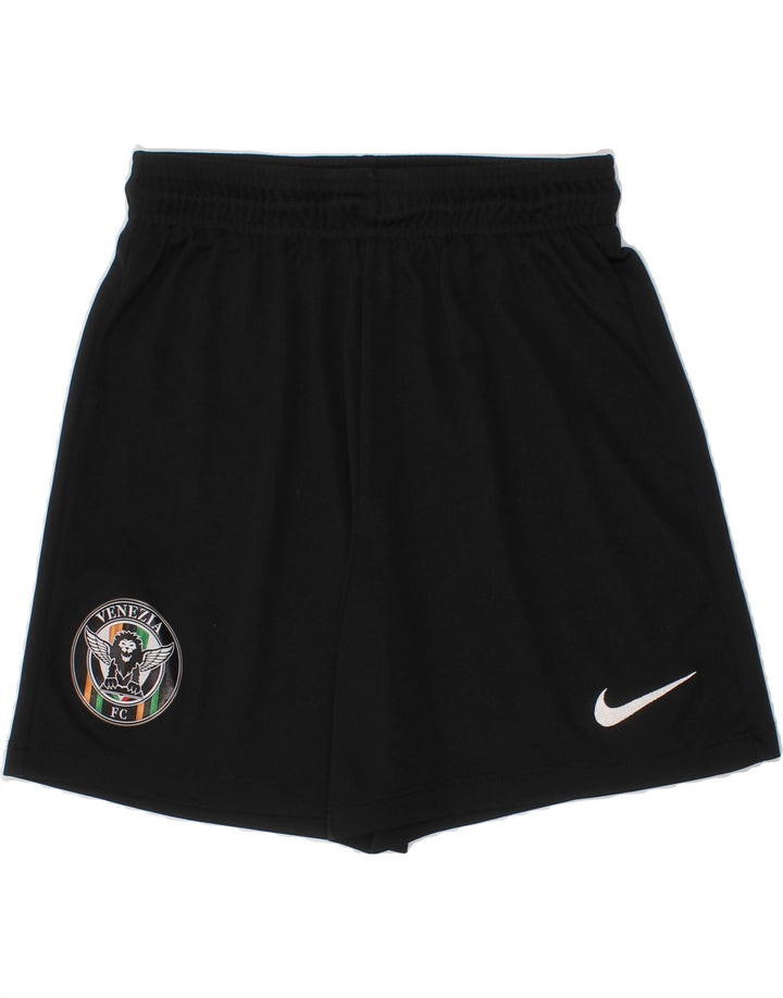 NIKE Girls Venezia Sport Shorts 10-11 Years Medium Black Polyester Vintage Nike and Second-Hand Nike from Messina Hembry 
