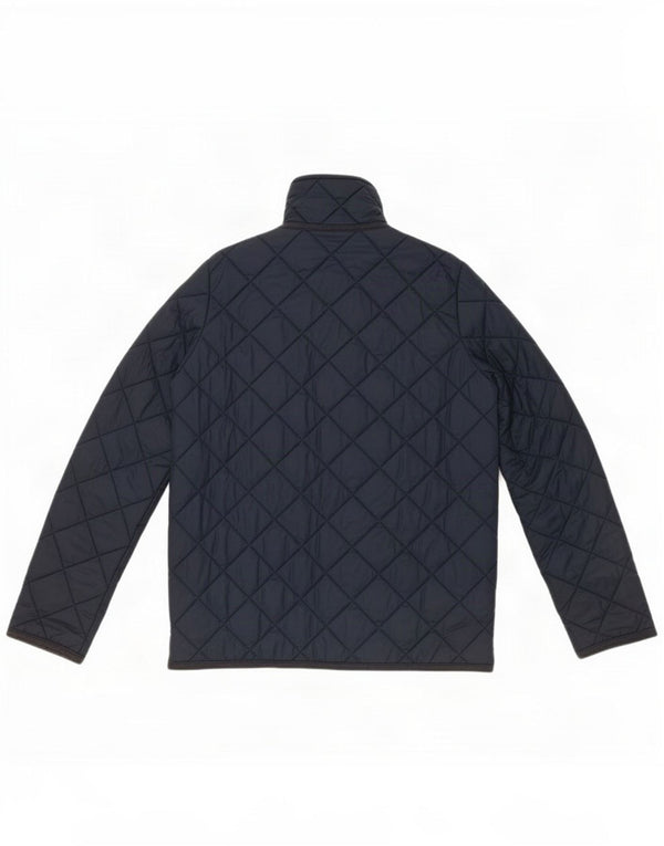 Giacca trapuntata per ragazzi Benetton 5-6 anni Blu navy