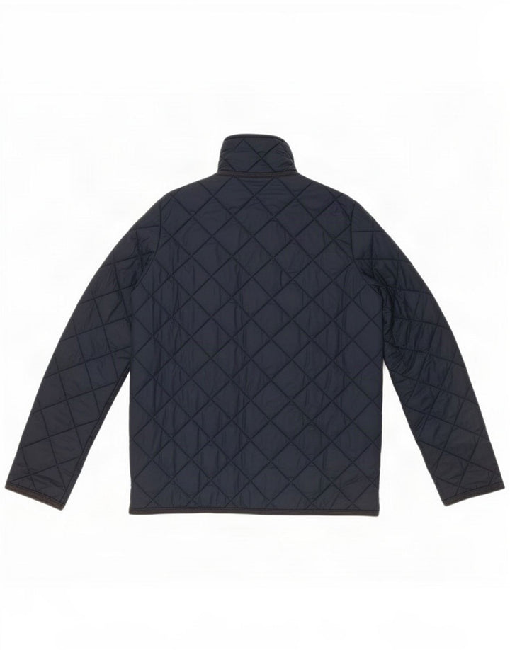 Giacca trapuntata per ragazzi Benetton 5-6 anni Blu navy