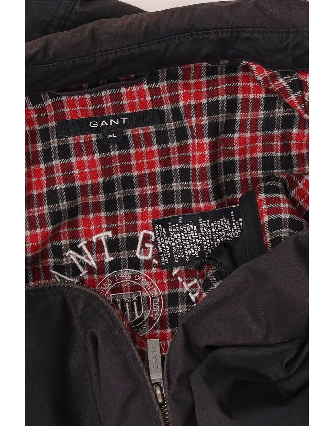 Giubbotto bomber da uomo Gant UK 42 XL Blu Navy