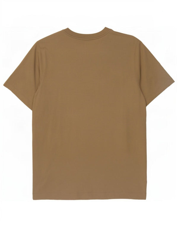 Abercrombie & Fitch Mens T-Shirt Top XL Beige Cotton