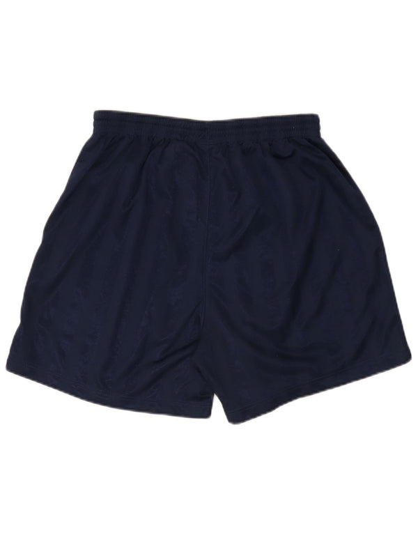 Pantaloncini sportivi da uomo Nike Large in poliestere a righe blu navy
