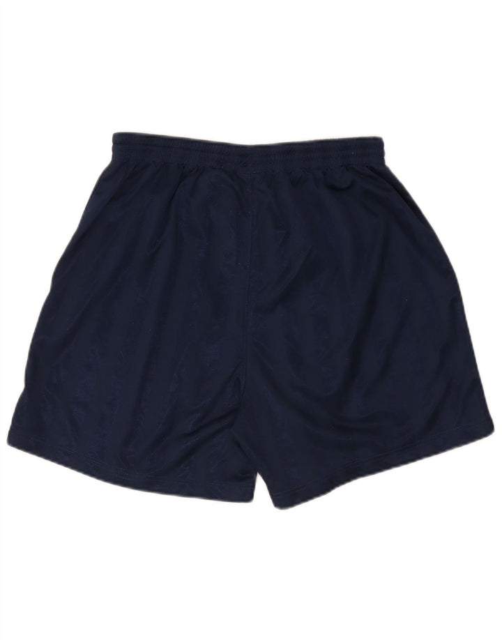 Pantaloncini sportivi da uomo Nike Large in poliestere a righe blu navy