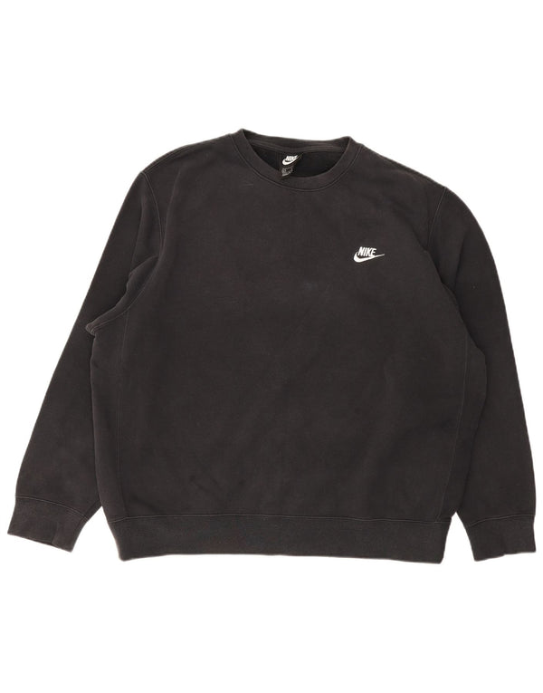Felpa Nike Uomo Maglione XL Nero Cotone