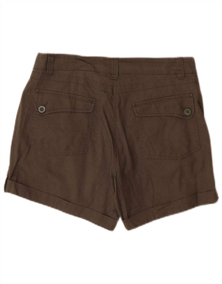 MOUNTAIN WAREHOUSE Pantaloncini chino da donna UK 10 piccoli W30 kaki
