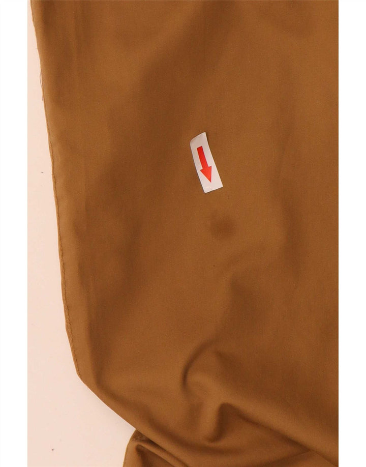 Pantaloni chino con pegging da uomo vintage W32 L30 Beige