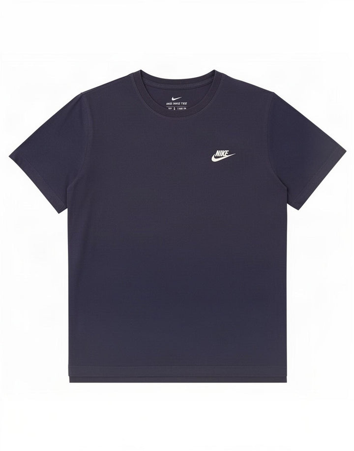 T-shirt da uomo Nike Top in cotone blu navy medio