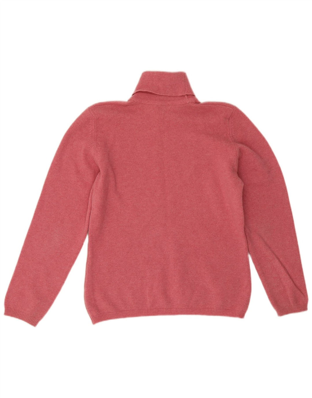 Maglione maglione collo alto da donna Lyle & Scott UK 14 Rosa medio