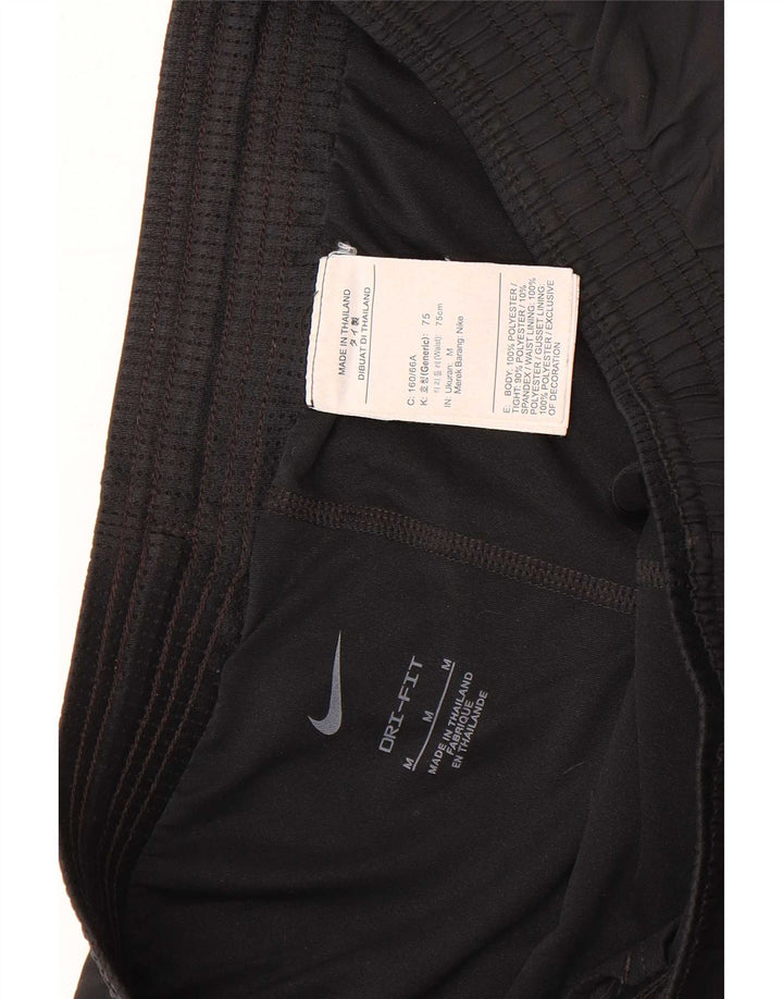 Pantaloncini sportivi Nike da donna Dri Fit UK 14 medio nero poliestere