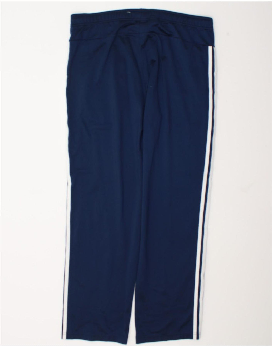 Pantaloni da tuta da uomo Adidas Large in poliestere blu navy