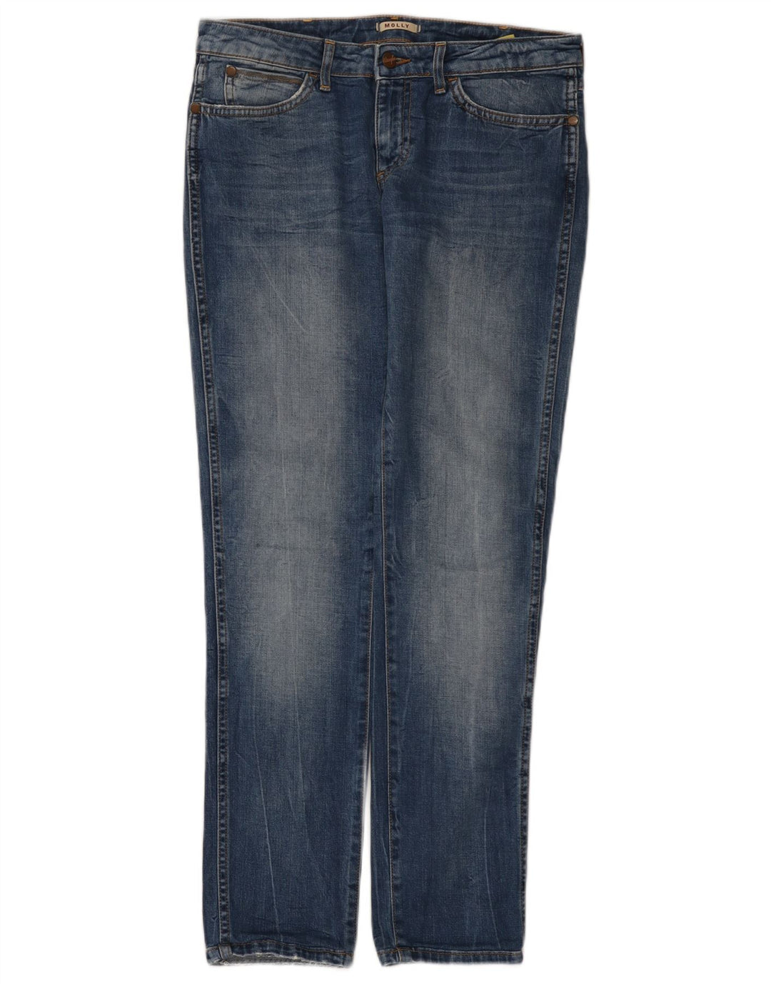 Jeans Wrangler Molly Slim da donna W28 L32 cotone blu