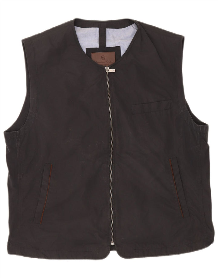 Massimo Dutti Gilet da uomo Utility UK 42 XL Grigio