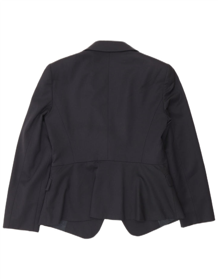 Abito Emporio Armani da donna a 2 bottoni e 2 pezzi IT 44 medio W30 L30 blu navy