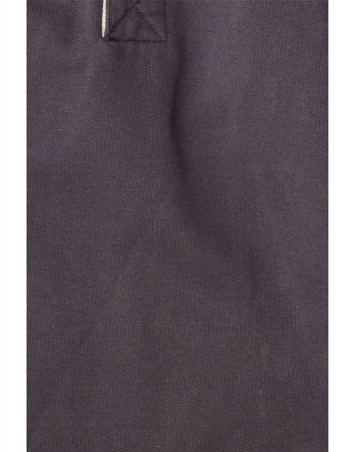 Polo da uomo a maniche lunghe FAT FACE XL in cotone blu navy