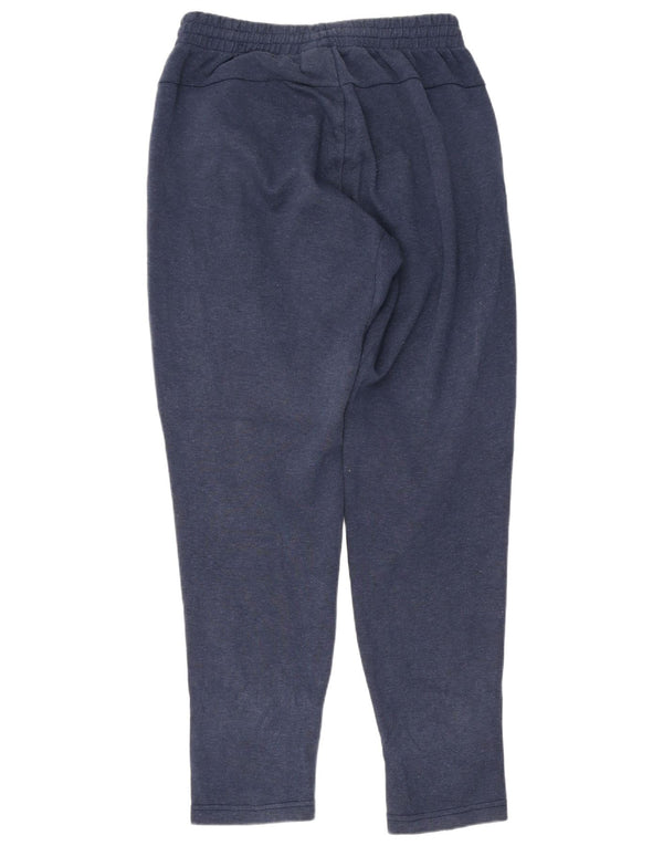 Pantaloni da tuta da uomo Adidas Small in cotone blu navy