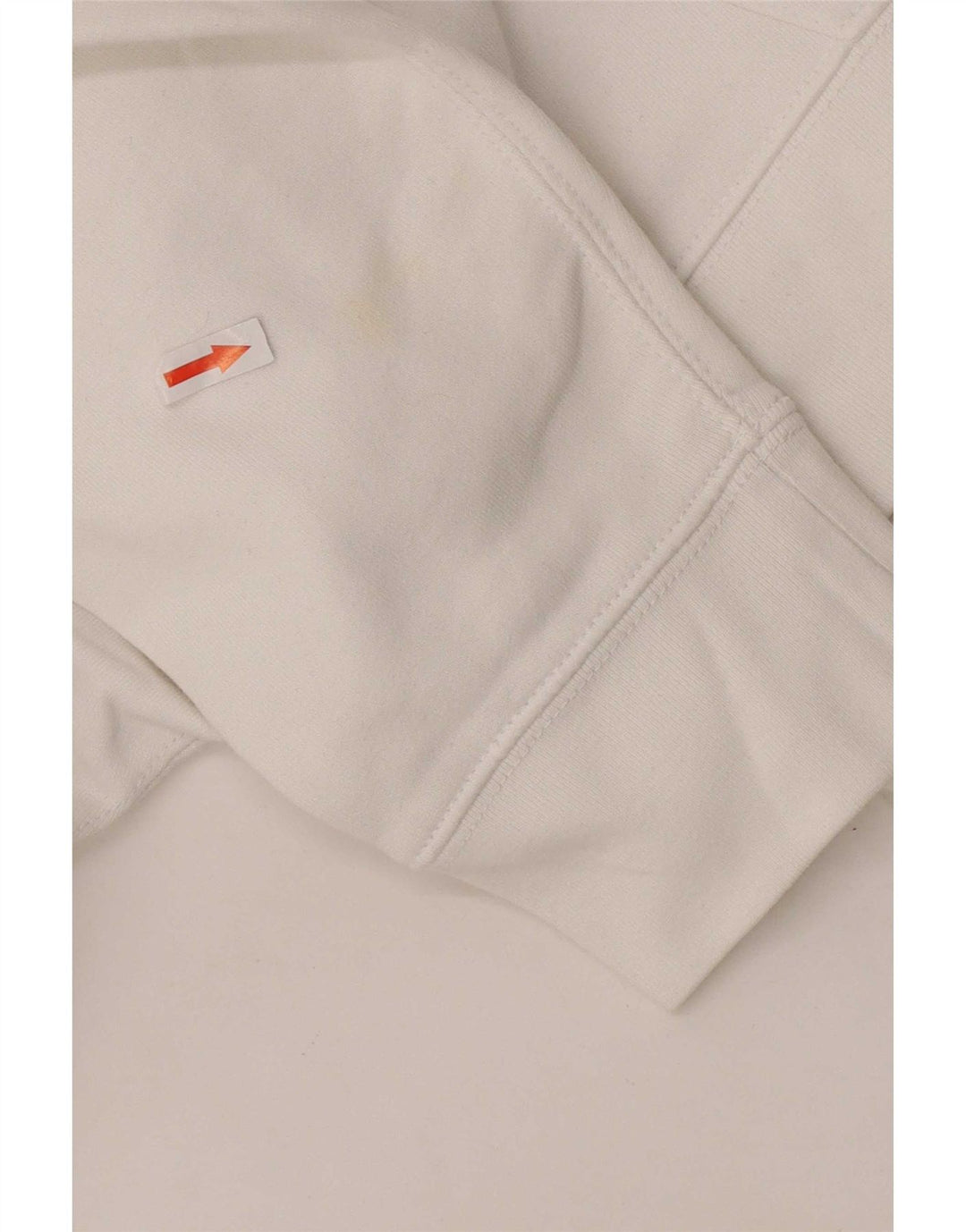 Maglione con cappuccio dalla vestibilità rilassata da uomo Levi's Large bianco