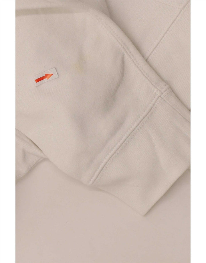 Maglione con cappuccio dalla vestibilità rilassata da uomo Levi's Large bianco