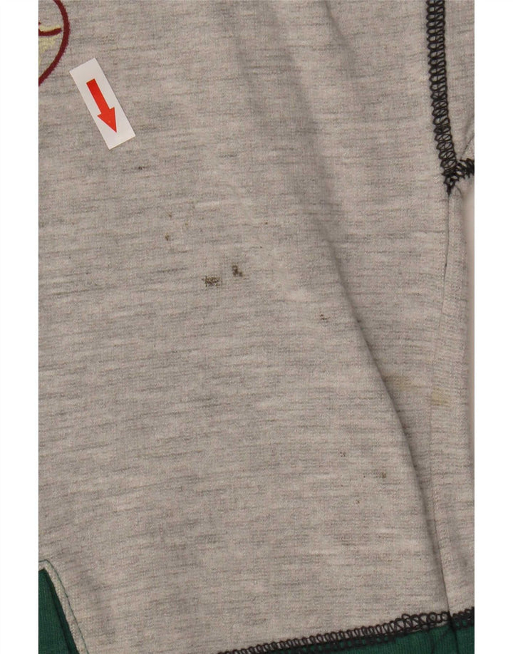 Giacca sportiva da uomo senza maniche Active 2XL Cotone color block grigio