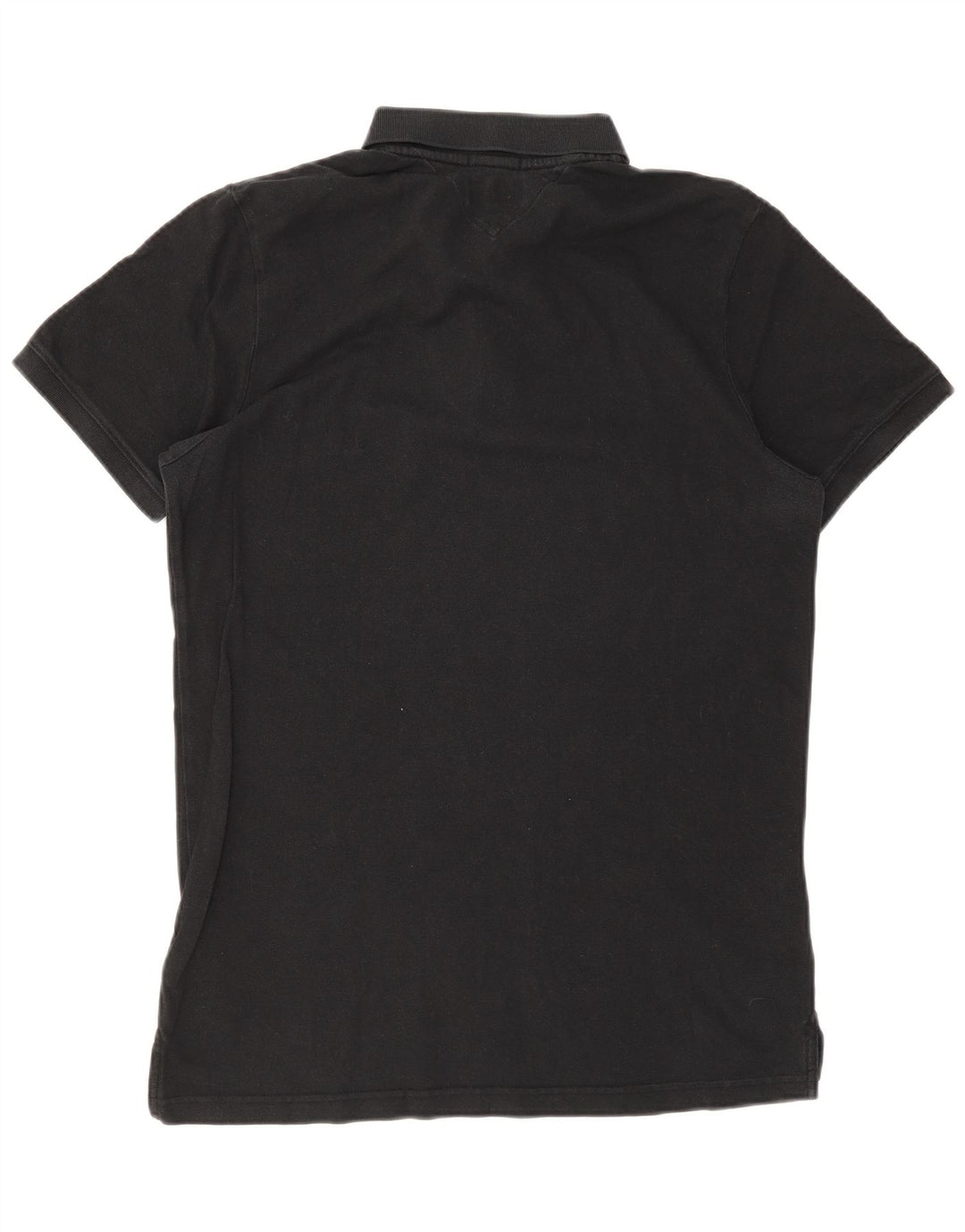 Polo da uomo Tommy Hilfiger XL in cotone nero
