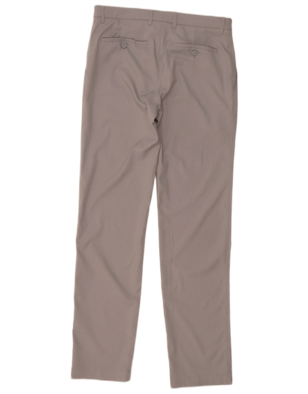 Pantaloni chino slim da uomo Lacoste taglia 40 media W32 L33 poliestere grigio