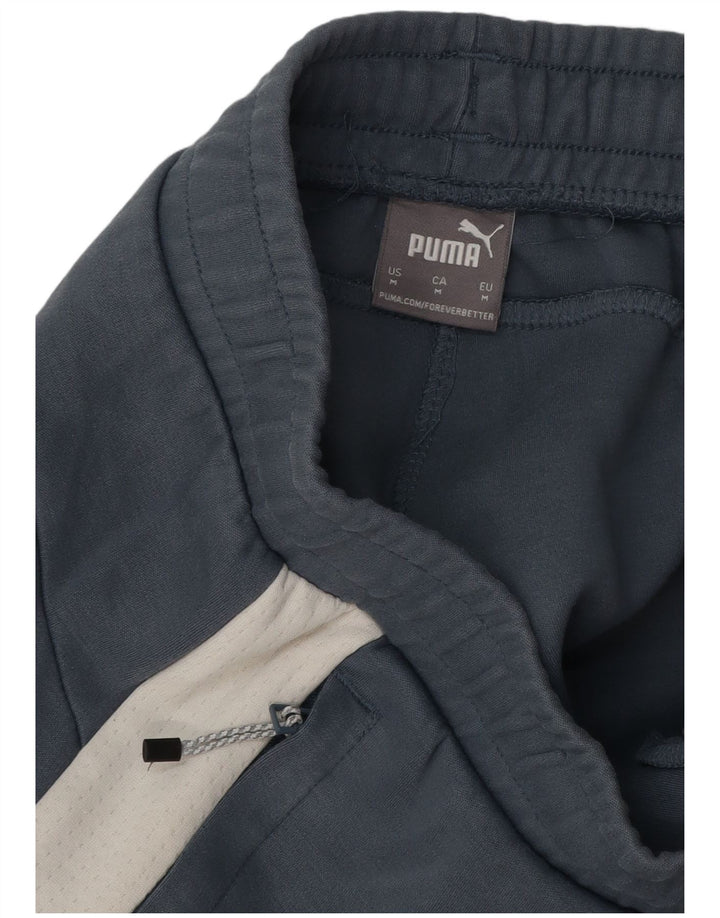 Pantaloni da tuta da uomo Puma Medium Blu Navy Colorblock