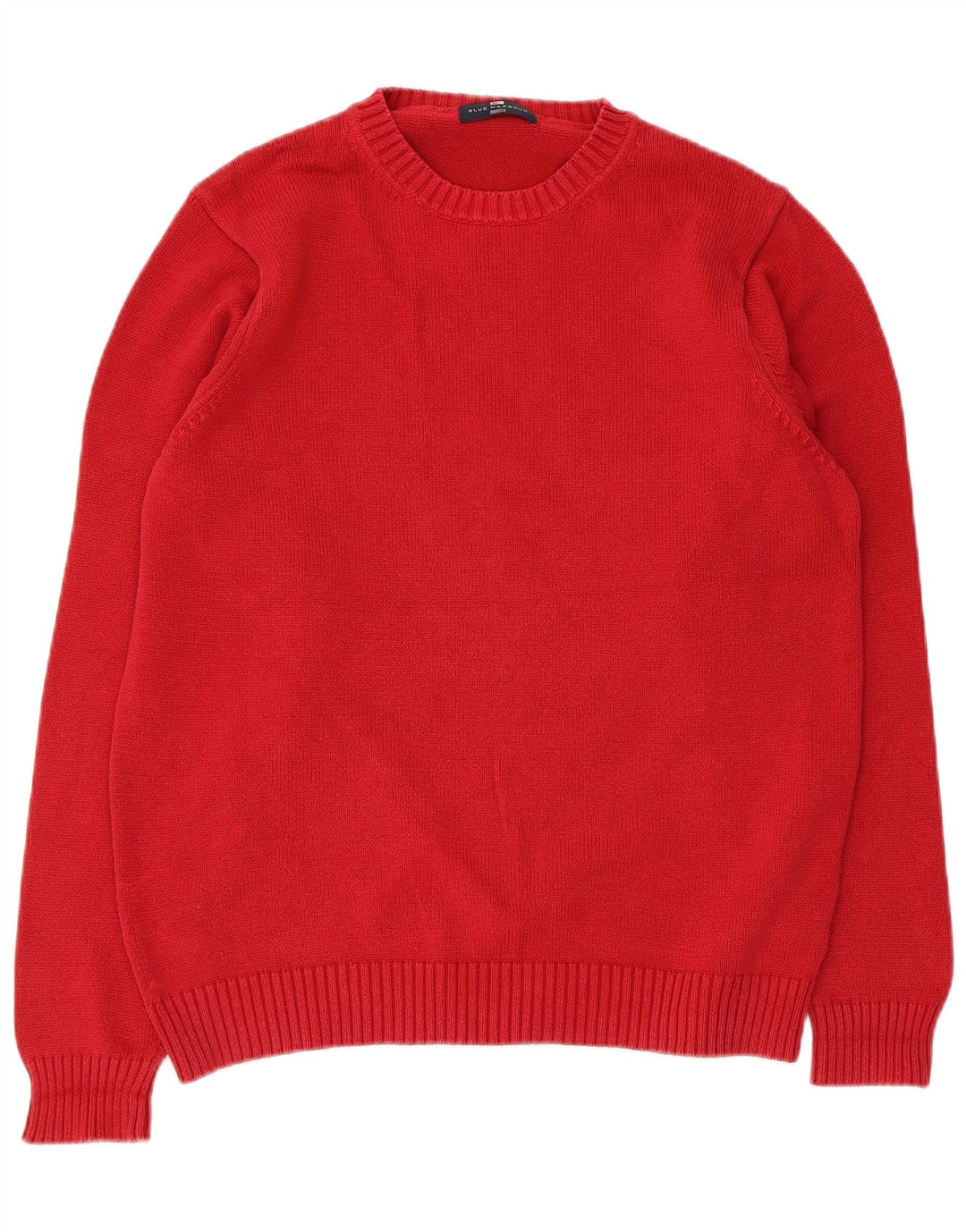Maglione maglione girocollo da uomo Marks & Spencer UK 38/40 rosso medio