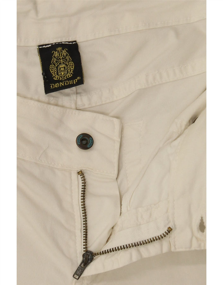 DONDUP Mens Straight Jeans W30 L32 White