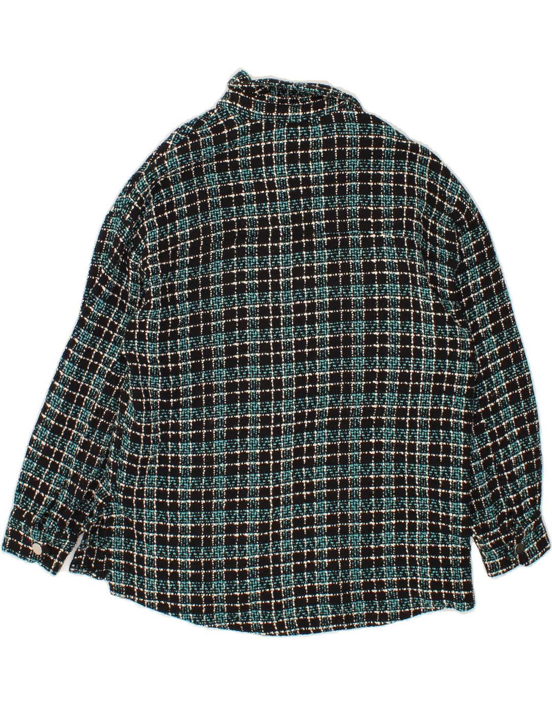 COAST Womens Overshirt Shirt UK 14 Medium Multicoloured Check Cotton Vintage Coast and Second-Hand Coast from Messina Hembry 