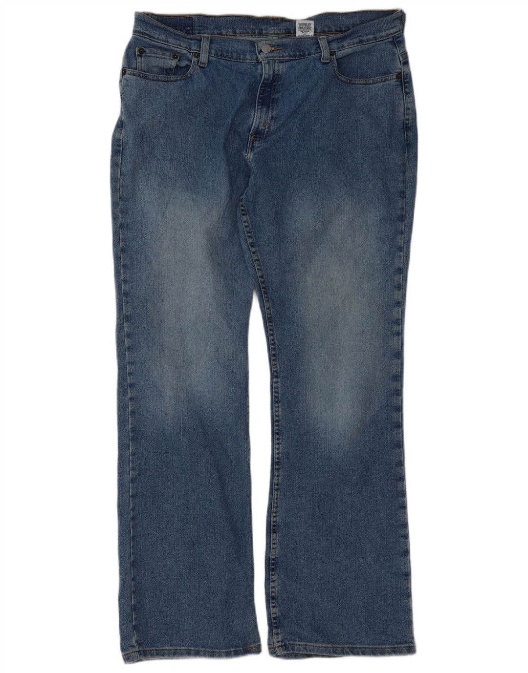 Jeans Levi's 515 Bootcut da donna US 16 2XL W36 L32 Cotone blu