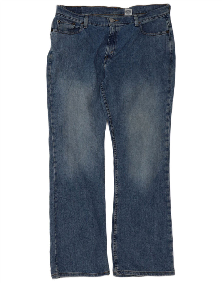 Jeans Levi's 515 Bootcut da donna US 16 2XL W36 L32 Cotone blu