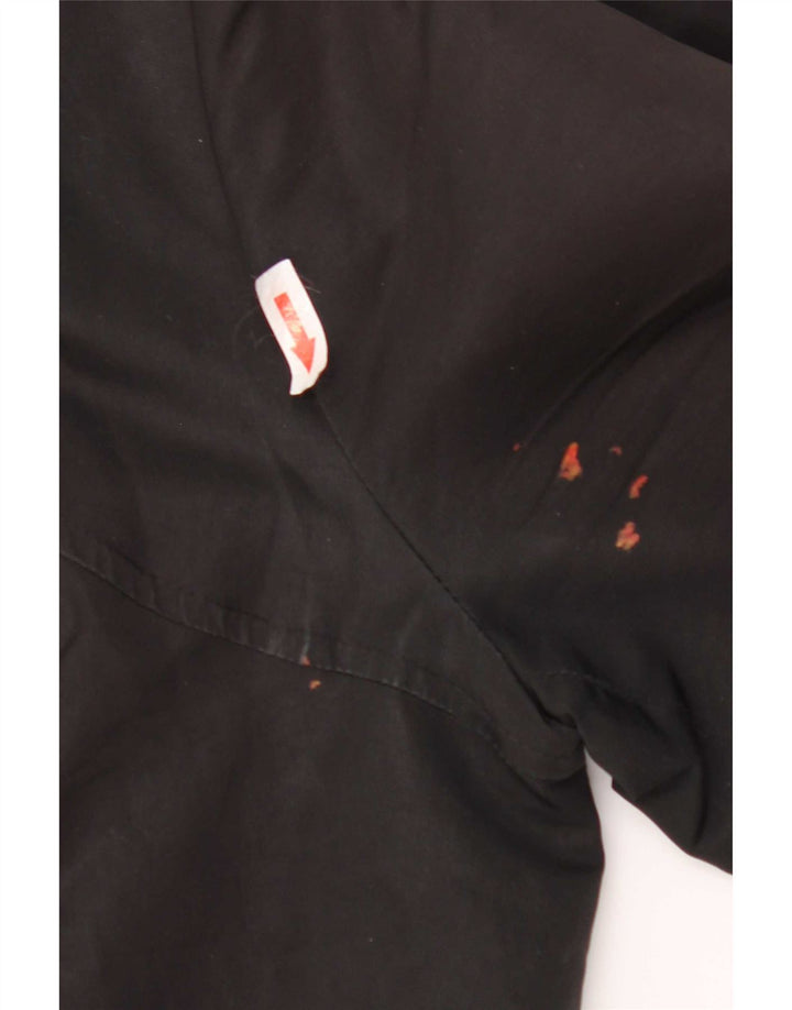 Trench da donna Marks & Spencer UK 10 piccolo poliestere nero