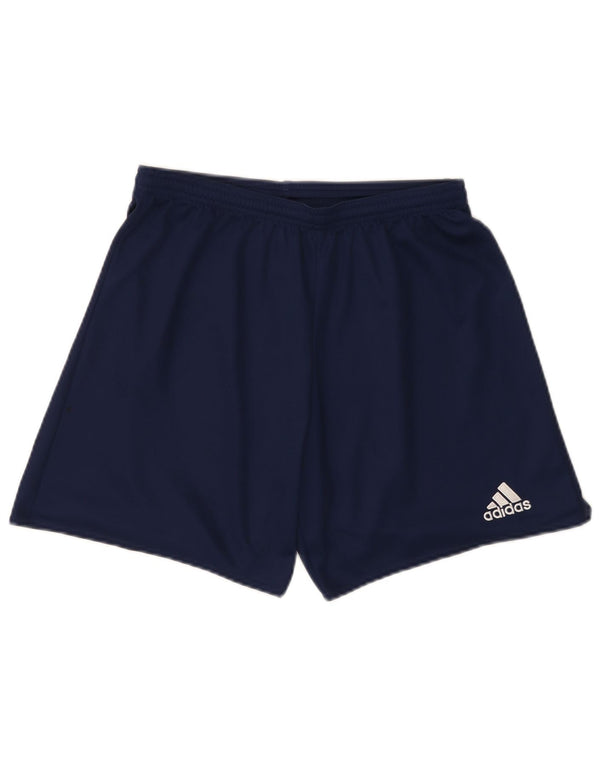 Pantaloncini sportivi ADIDAS Aeroready da uomo medio in poliestere blu navy