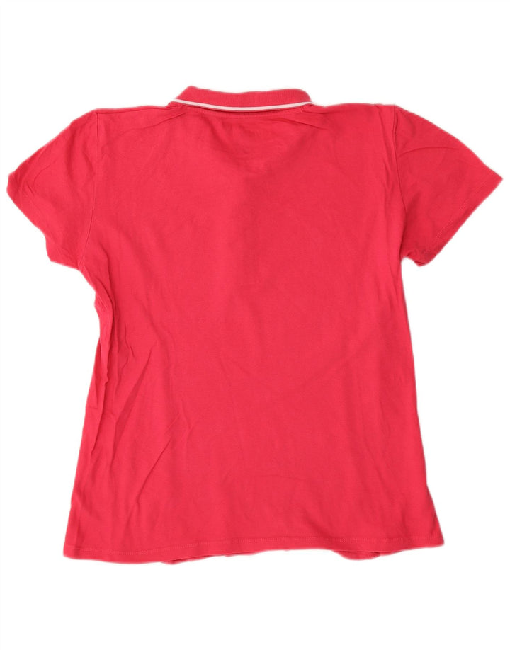Polo da donna Dack's UK 18 XL in cotone rosso