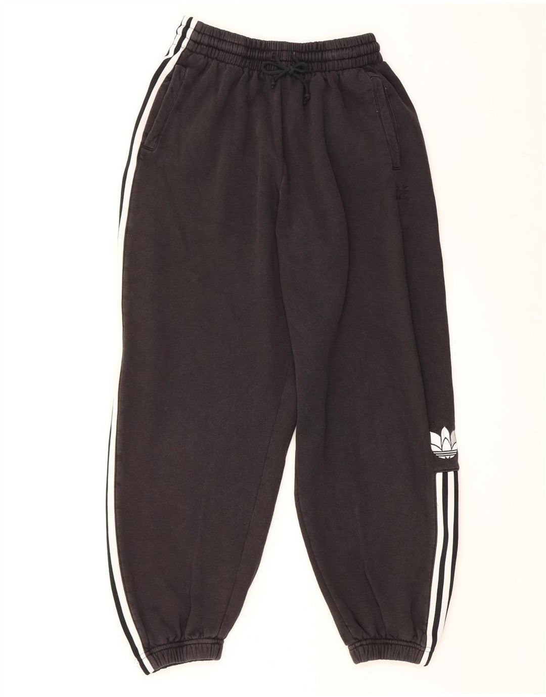 Pantaloni da tuta da donna ADIDAS Joggers UK 14 medio cotone nero