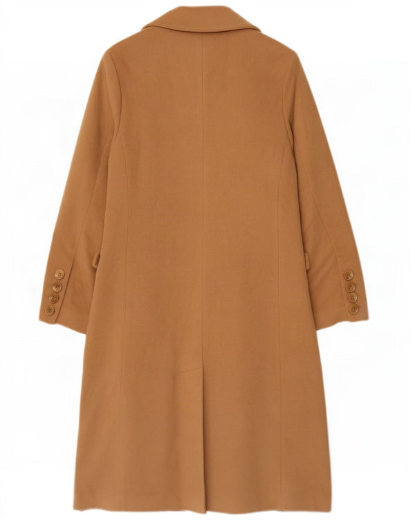 Cappotto da donna Marks & Spencer UK 12 Lana nuova beige medio