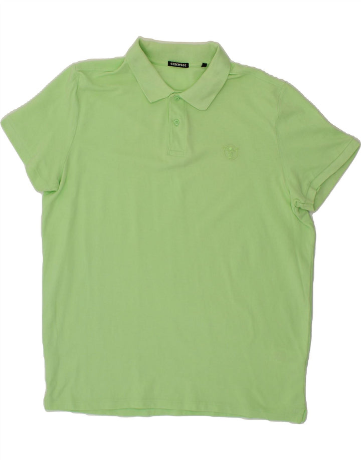 CHIEMSEE Mens Polo Shirt XL Green Cotton Vintage Chiemsee and Second-Hand Chiemsee from Messina Hembry 