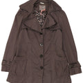 Trench da donna Lipsy UK 12 Poliestere grigio medio